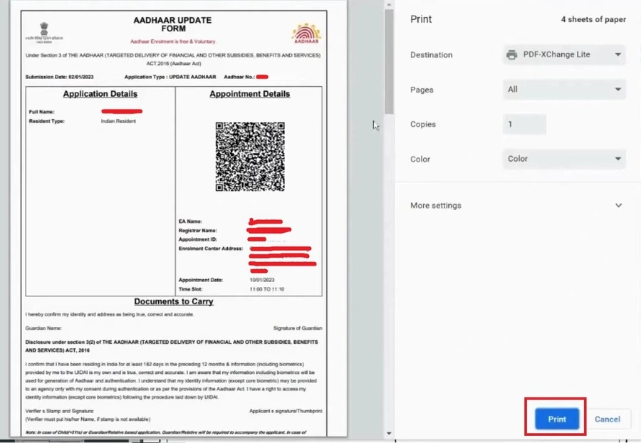 Baal aadhaar card me biometrics update kaise kare